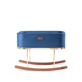 Will Beside Large Blue Gold Sallanır Anne Yanı 0-14 Ay 0-15 Kg Beşik - Mavi