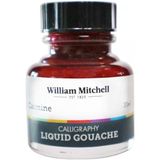 William Mitchell : Sıvı Guaj Boya : Carmine 013 : 30 ml
