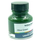 William Mitchell : Sıvı Guaj Boya : Olive Green 014 : 30 ml