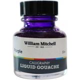 William Mitchell : Sıvı Guaj Boya : Purple 010 : 30 ml