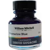 William Mitchell : Sıvı Guaj Boya : Ultramarine Blue 019 : 30 ml