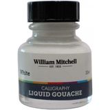 William Mitchell : Sıvı Guaj Boya : White 011 : 30 ml
