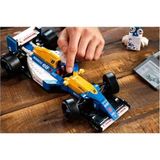 Williams FW14B ve Nigel Mansell 10353 – Yetişkinler Için Sürücü Figürü, Kupa ve Sergileme Standı Içeren Model Yapım Seti – Kadınlar ve Erkekler Için Hediye Fikri (797 Parça) - Option-1