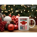 Willow Store Merry Christmas ,noel Temalı Porselen Kupa Bardak,yılbaşı,merry Christmas,hediyelik 2 - 001 - Beyaz - 330 ml