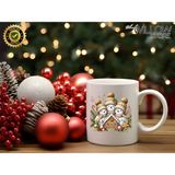 Willow Store Noel Sevimli Kardan Adam 21 Temalı Porselen Kupa Bardak,yılbaşı,merry Christmas,hediyelik - 001 - Beyaz - 330 ml