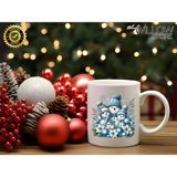 Willow Store Noel Sevimli Kardan Adam 7 Temalı Porselen Kupa Bardak,yılbaşı,merry Christmas,hediyelik - 001 - Beyaz - 330 ml