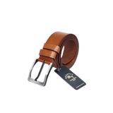 willpolo Erkek Hakiki Deri Taba Kemer Kot Ve Kanvas Için 4.5 Cm.