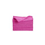 Wilma Mikrofiber Temizlik Bezi Pro Pembe 40X40 Cm - 5 ADET - 250 GSM - Cam Bezi - Mutfak Bezi