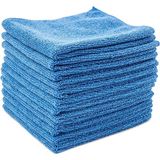 wilma secret Çok Amaçlı Mikrofiber Temizlik Bezi Mavi 40X40 cm - 5 Adet - 230 Gsm - Standart