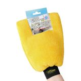 Wilma Secret Mikrofiber Araç Yıkama Eldiveni Sarı Çift Taraflı Oto Yıkama Eldiveni - Araba, Motor, Banyo, Evin Her Alanında Mükemmel Temizlik (5 Adet)