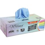 Wilma Secret Mikrofiber Temizlik Bezi Kutulu 25 Adet – Yeniden Kullanılabilir Mikrofiber Bezler 30X30CM 180GSM – Araç, Mutfak, Banyo, Ofis, Toz Bezi – Hav Tüy Bırakmaz - Renkli