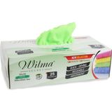 Wilma Secret Mikrofiber Temizlik Bezi Kutulu 25 Adet – Yeniden Kullanılabilir Mikrofiber Bezler 30X30CM 180GSM – Araç, Mutfak, Banyo, Ofis, Toz Bezi – Hav Tüy Bırakmaz - Yeşil