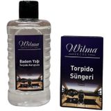 Wilma Secret Torpido Koruyucu 2'li Bakım Seti - Badem Yağı ve Torpido Süngeri