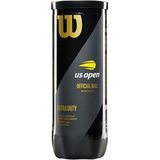 Wilson 3'lü Us Open Tenis Topu Kutulu Sarı Renkli
