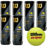 Wilson 6 Kutu Us Open Tenis Topu Vakum Ambalajda - Standart