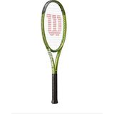Wilson Blade Feel 100 Tenis Raketi-Kordajlı - Yeşil - L-1