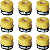 Wilson Comfort Bowl O'Grips 9 Adet Grip, Tenis Raketi Gribi Sarı