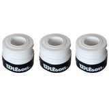 Wilson Comfort Bowl O'Grips Overgrip 3 Adet Grip Tenis Raketi Gribi (Beyaz)