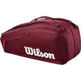 Wilson Defyer V1 9lu Tenis Raket Çantası - Bordo - Standart