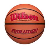 Wilson Evolution Game Basketbol Topu, Kızıl Kırmızısı, Resmi Boyut 74,9 cm