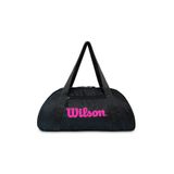 Wilson Lisanslı Siyah Kadın Omuz ve El Kullanımlı Kumaş Fitness Gym Spor Seyahat Çantası