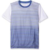 Wilson Mavi Team Anahtarı Çizgili Crew Erkek Çocuk T-shirt