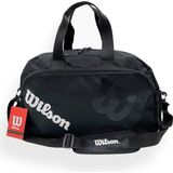Wilson Orta Boy Siyah Spor Çantası El / Omuz Çantası Su Geçirmez Özellik ile Ergonomik Tasarım