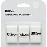 Wilson Padel Pro Padel Raket Overgrip Beyaz 3lü