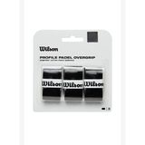 Wilson Padel Pro Padel Raket Overgrip Siyah 3lü