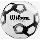 Wilson Pentagon Futbol Topu Sb Bl Size 5 WTE8527XB05 - Beyaz - Siyah