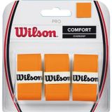 Wilson Pro Comfort 3'lü Burn Turuncu Tenis Gribi