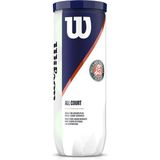 Wilson Roland Garros All Court 3lü Tenis Topu WRT126400 - Sarı