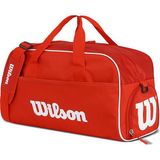 Wilson Seyahat Çantası Orta Boy El Valizi Basketbol Tenis Çantası Kırmızı Polyester Malzeme