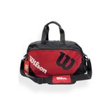 Wilson Spor Ve Seyahat Çantası Siyah Kırmızı El Valizi