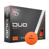 WILSON Staff Duo Soft Golf Topları - 12'li Paket, Yeşil