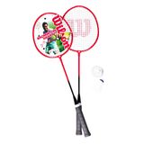 Wilson Üniseks Yetişkin Badminton 2 Adet Kit V2 1 Tenis Seti, Çok Renkli (çok Renkli), 36