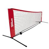 Wilson Unisex genç tenis ağı, kırmızı-siyah, 0 m de ancho y altura ayarlanabilir