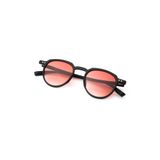 Wilson Unisex Retro Güneş Gözlüğü (Mat Siyah-Kırmızı)