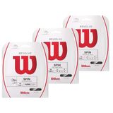 WILSON unisex-yetişkin tenis teli,SİYAH,17G',1,25 mm.