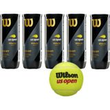 Wilson Us Open 5 Kutu Tenis Topu 3 Adet Vakum Ambalajda Ekstra Duty Standart Renk