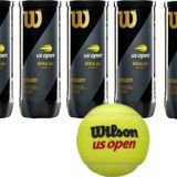 Wilson Us Open 5 Kutu Tenis Topu Vakum Ambalajda Yeşil