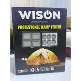 Wilson Wison WS-5570 150W Güneş Enerjili Solar Kamp Feneri&projektör - Siyah