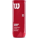 Wilson WR8900801001 X3 Padel Tenis Topu - Sarı - Standart