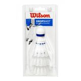 Wilson WRT6048WH Dropshot 3 Clamshel Wh Badminton Topu