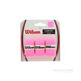 Wilson WRZ4014PK Pro Overgrip Pembe Renkli 3'lü Raket Gribi Konforlu Kullanım İçin