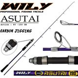 Wily Asutai Jig Kamışı 190 cm 80-150 gr - 190cm - Mor