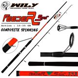 Wily Feeder 210 cm 10-35 gr Atarlı Kompozit Spin Olta Kamışı