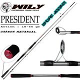 Wily President 288 15-65 gr Atarlı Karbon Shore Jig Olta Kamışı
