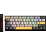 WIN60 He Max Manyetik Klavye Kablolu Oyun Amaçlı Trigger Wing Chun Switch 8000Hz - Çok Renkli
