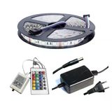 Winboss 5Mt Rgb Şerit Led Slikonlu Adaptör Uzaktan Kumanda Tak Çalıştır P77833s1231
